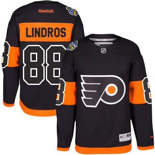 Youth Philadelphia Flyers #88 Eric Lindros Orange Authentic 2019 Stadium Series Hockey Jersey
